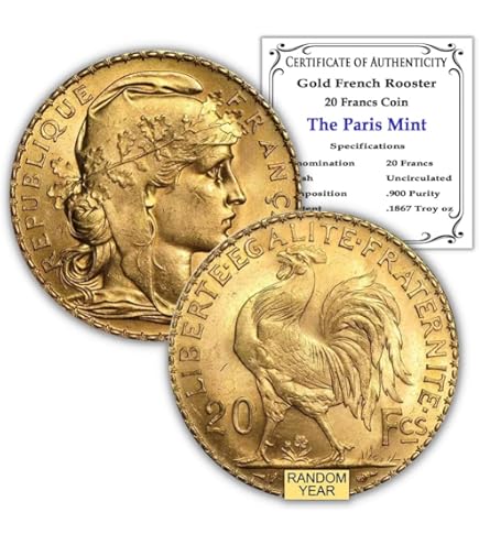 1878-1898 (Random Year) FR French Gold Lucky Angel Coin About