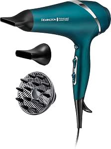 Remington Secador de Pelo Profesional Advanced Coconut Therapy - Iónico, 2  Concentradores, 1 Difusor, 2300 W, Verde - AC8648 : Amazon.es: Belleza