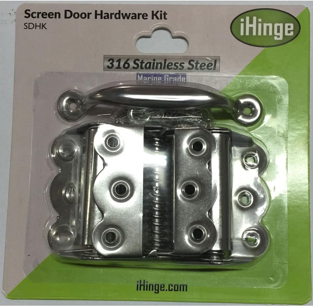 Screen Door Hardware Kit SS316 Marine Grade Stainless Steel