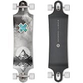 MINORITY Downhill Maple Longboard Skateboard | 40-inch Drop Trough Deck | Made for Cruising Ride