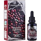 Hana Naia 100% Pure Hawaiian Coffeeberry/Coffee Fruit Extract, Fast Acting Liquid, Brain Superfood and BDNF Boosting Natural