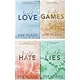 4 Books Twisted Series by Ana [Twisted Love; Twisted Games; Twisted Hate and Twisted Lies]