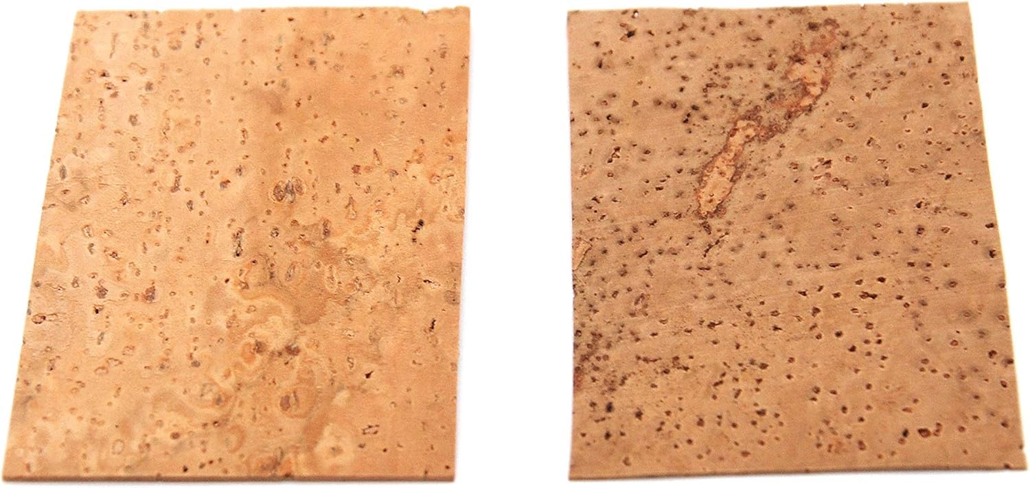 Corkboards for Wind Instruments Clarinet Saxophone Repairs made easy! portuguease cork corkboard board e.g. for sax necks or keys (0.394'' (1.0 mm))