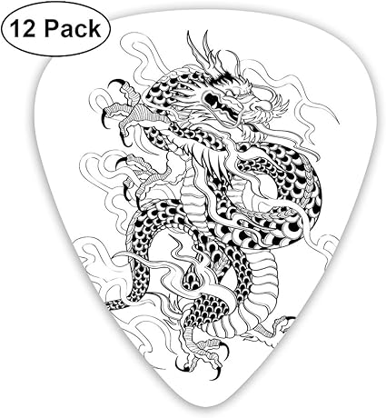 Guitar Pick Tattoo Ideas