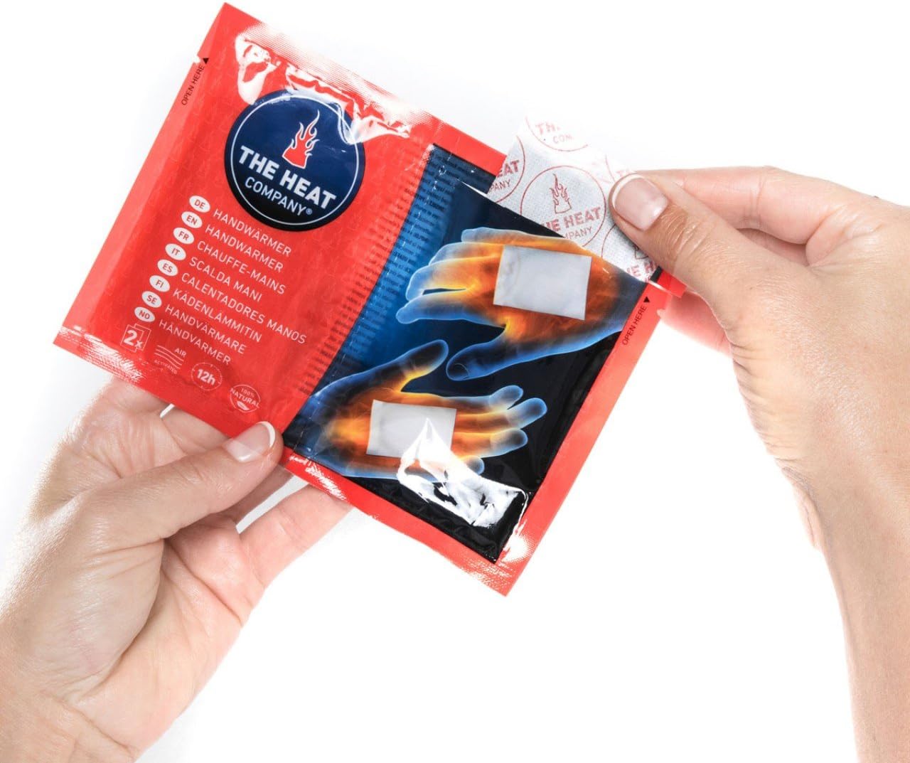 THE HEAT COMPANY Handwarmers, 40 works, EXTRA WARM, Hand Heat Pads, 12 Hours Warm Hands, Instant Heat, Air Activated - Image 5