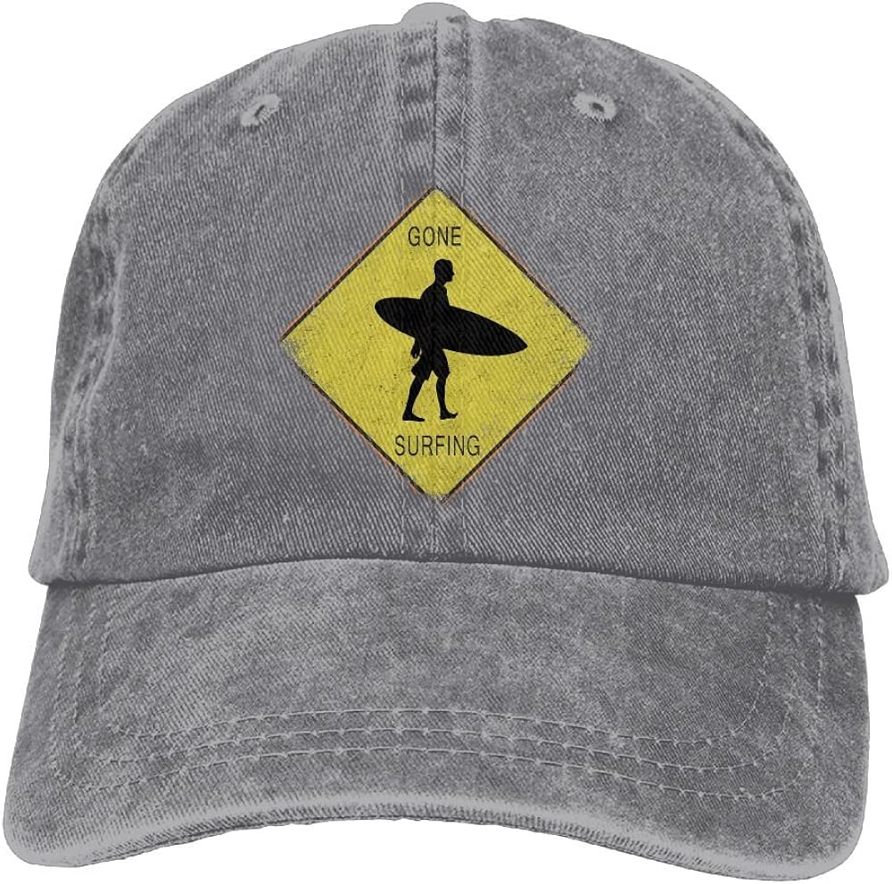 Candetoryiy Retro Gone Surfing Hawaii Surf Vintage Classic Unisex