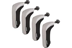 Sword &Shield sports Golf Hybrid Club Head Covers Set of 4 with Interchangeable No. Tag UT Cover