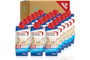 VITALVARIETY Premier Protein High Protein Shakes Variety Sampler Pack Vanilla 11 Fl. Oz Each (18pk)