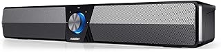 ELEGIANT PC Lautsprecher, Bluetooth 5.0 Lautsprecher 20W Tragbare Soundbar Wired und Wireless Computer Lautsprecher mit Stereo Sound, Rein Bass, TF-Karte Slot und USB Stick Slot für PC, TV, Handy
