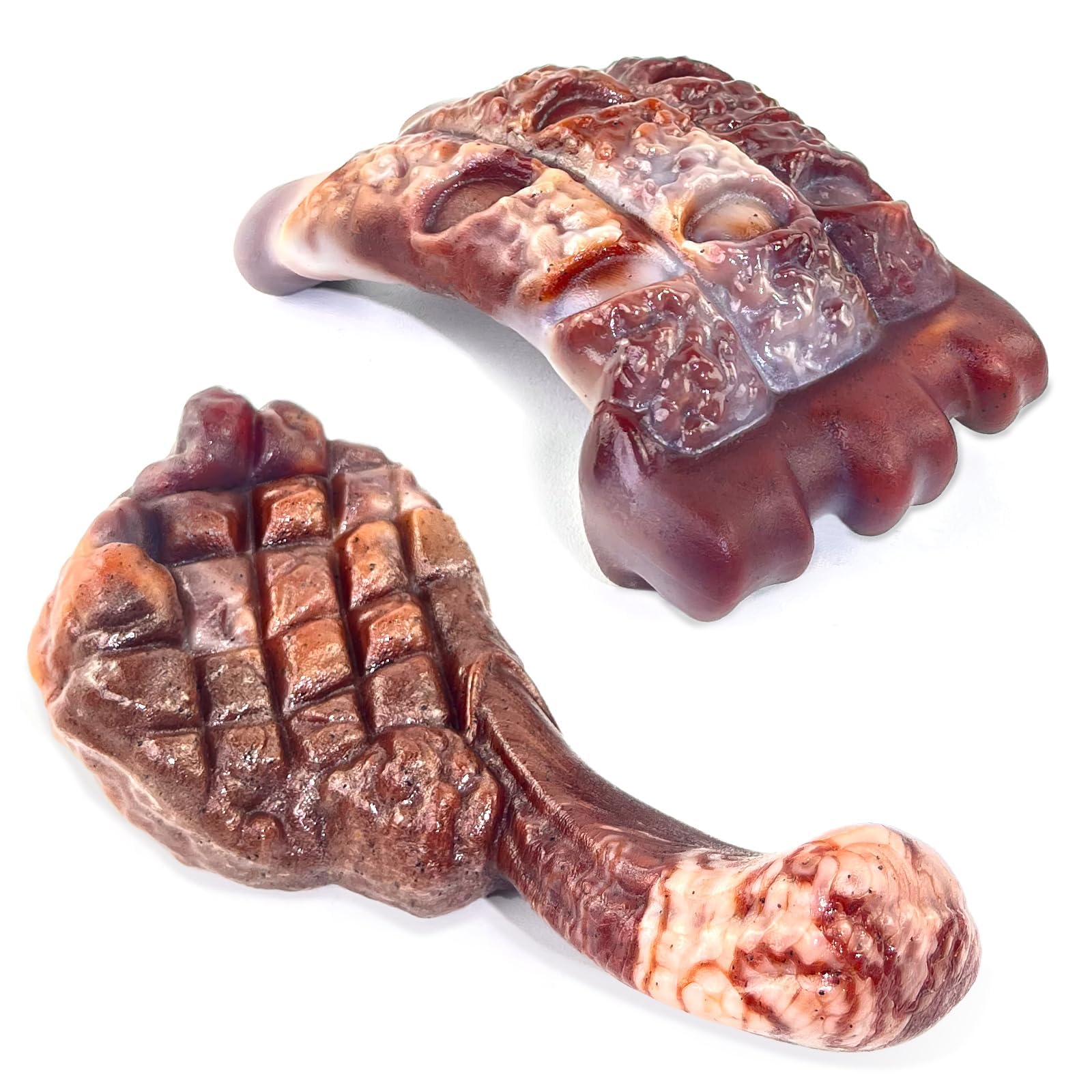 Aleath Dog Chew Toys for Aggressive Chewers, 2 Pack Indestructible Dog Toy for Large Medium Breed Tough Durable Toys for Boredom