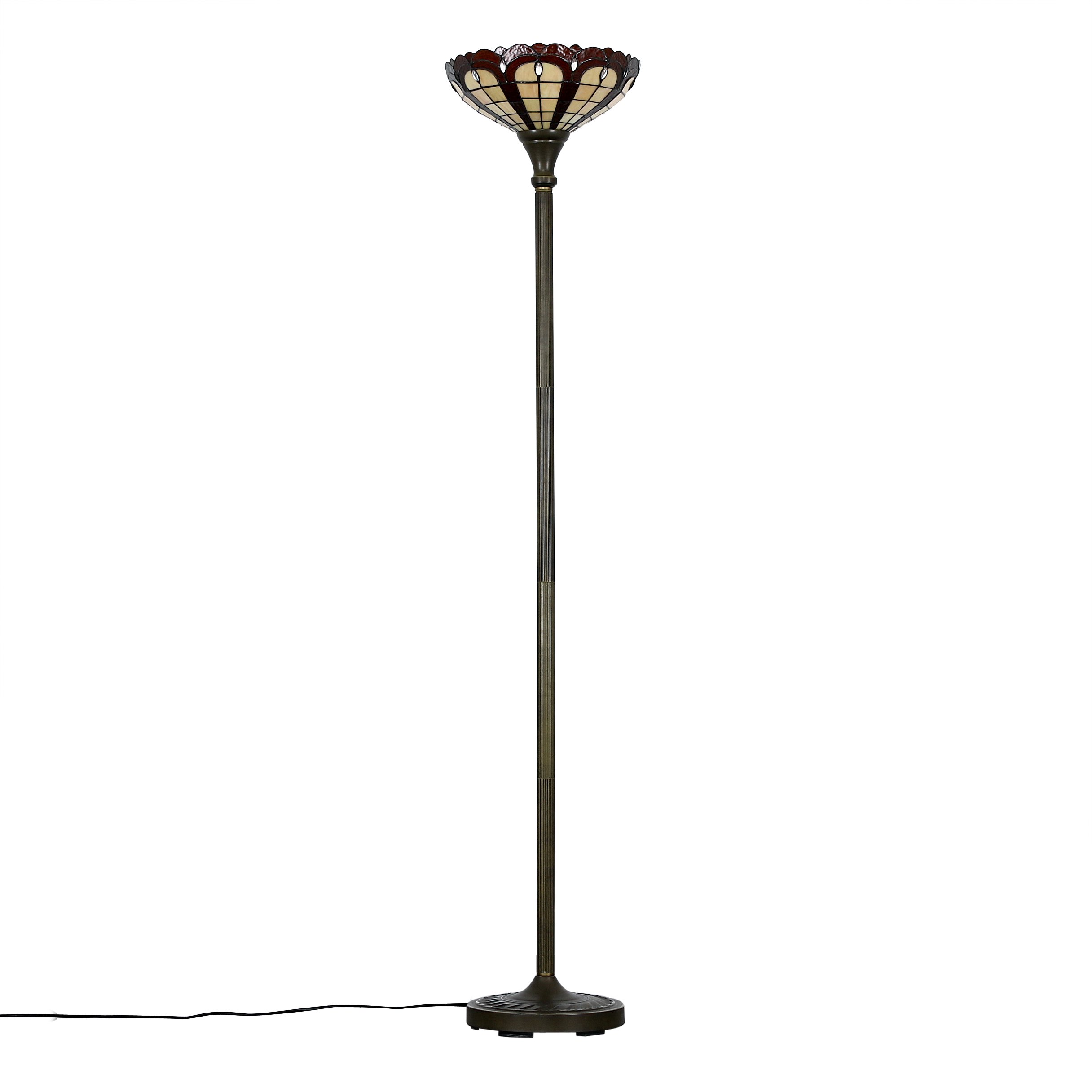 tiffany uplighter floor lamp