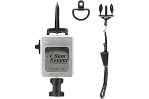 Hammerhead Industries RT34712 Gearkeeper(r) Hd Retractable Cb Mickeeper(r) with Hd Snap Clip-Chrome Finish