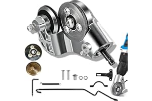 Titanium Drill Nibbler Sheet Metal Cutting Tool, Sheet Metal Cutter Drill Attachment, Metal and Vinyl Slitter, Electric Metal