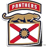 Desert Cactus Florida Panthers Sticker NHL Team National Hockey League Vinyl Decal Laptop Water Bottle Car Scrapbook (Individual F)