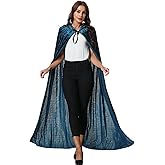 Colorful House Unisex Adult Velvet Hooded Cape Full Length Vampire Cloak Halloween Cosplay Party Cape