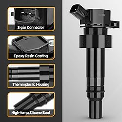 UF652 Ignition Coil &93815 Double Iridium Spark