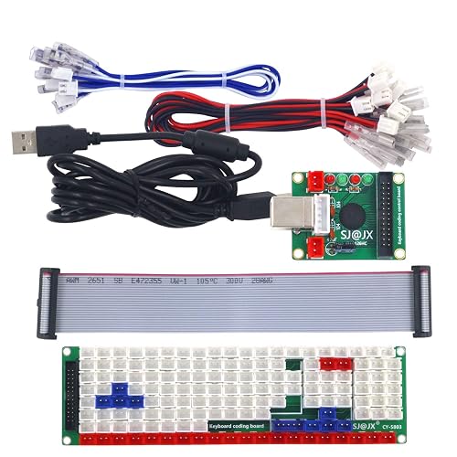 Development Keyboard Encoder Board Game Controller DIY LED Keyboard ...