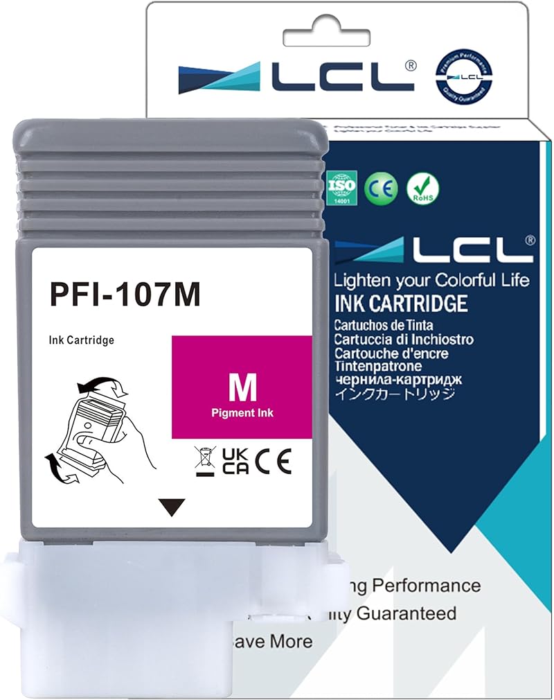 LCL Magenta 130ml Ink Cartridge for Canon ImagePROGRAF iPF670 680 685 770 780
