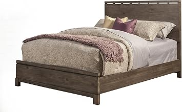 Amazon Com Alpine Furniture Sydney Panel Bed Standard King