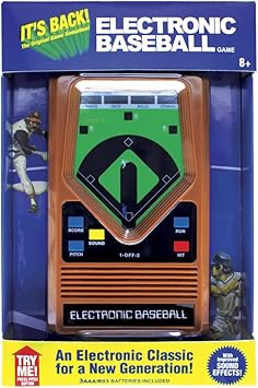 classic electronic baseball handheld game