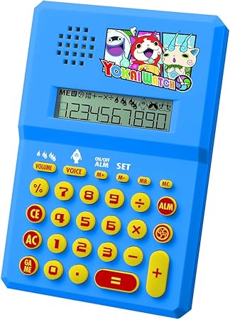 Amazon 妖怪ウォッチ 妖怪おしゃべり電卓青 アニメ 萌えグッズ 通販
