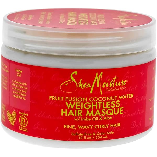shea moisture coconut masque