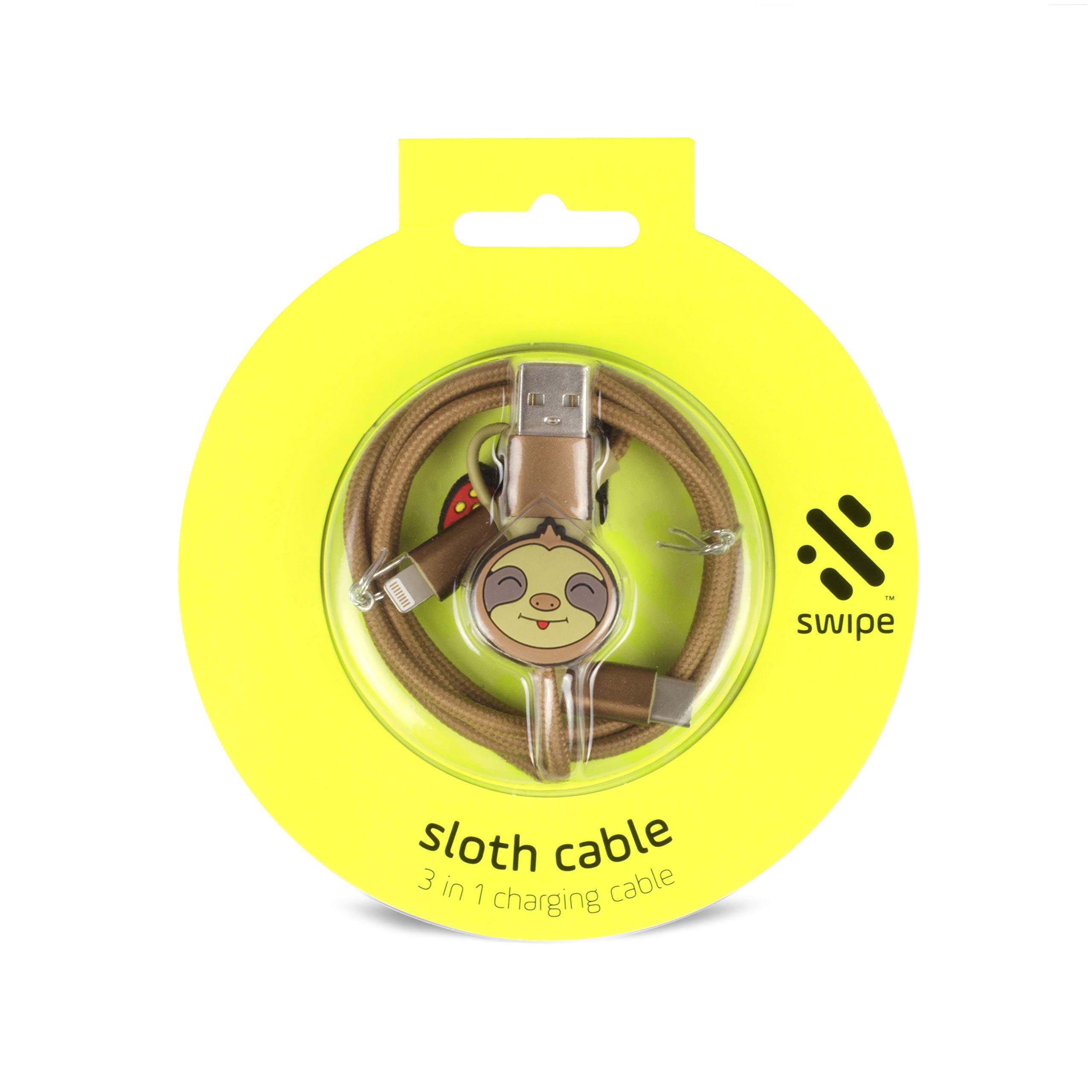 Swipe Sloth 3in1 Cable
