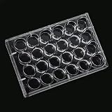 Scienfocus Lab 24 Well Culture Plate Transparent Injection Molded Pack 10 view 3