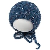 Newborn Baby Photography Props Hat Crochet Knitted Classic Tweed Bonnet Unisex Photo Shoot Outfits Handmade Hat