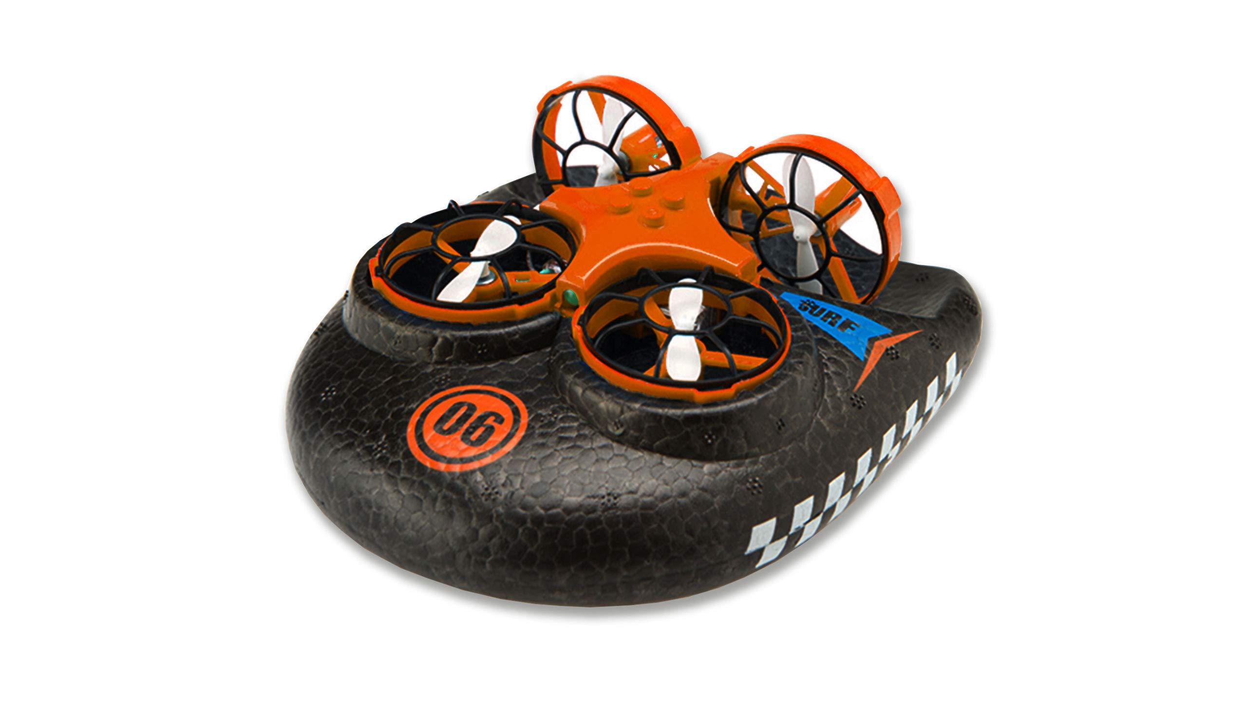 Amewi 25308 Orange Trix-3 in 1 Hovercraft Drone