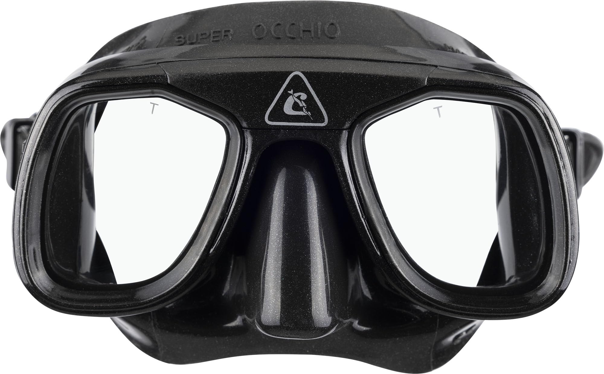 Cressi Superocchio Freediving Mask - Black