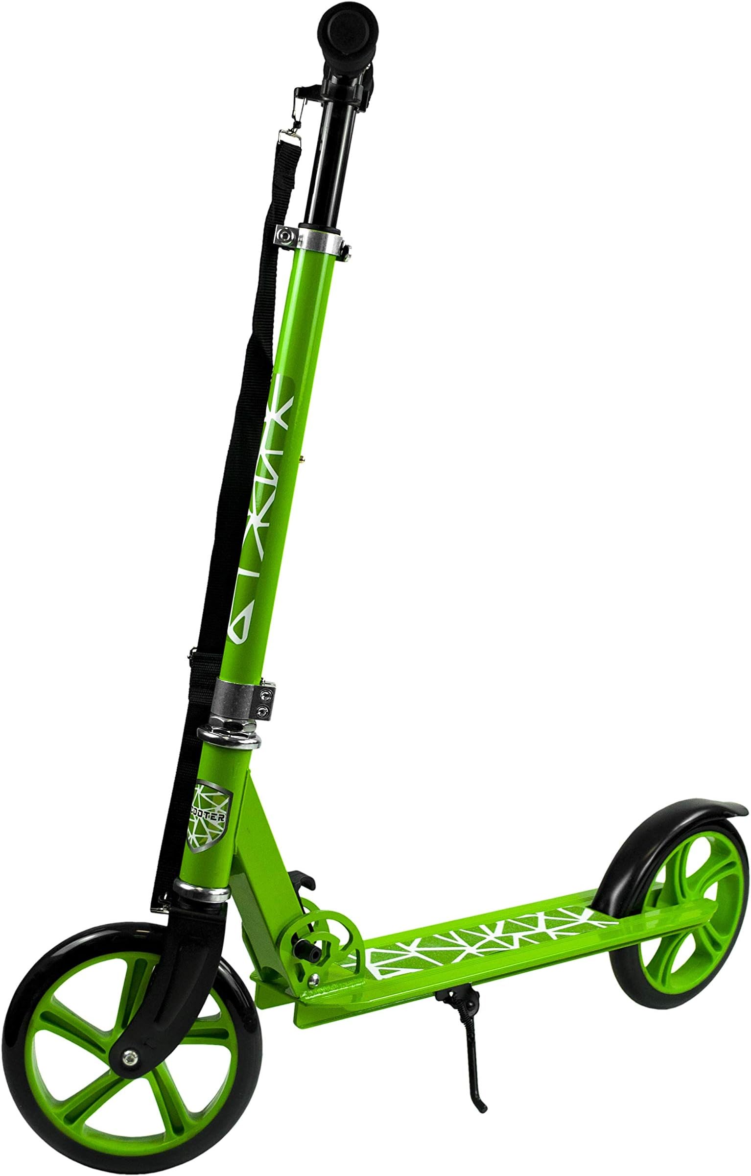 Profiseller CHICCOT City Scooter Big wheels - BigWheel - 20.5 cm Folding With Height Adjustment And Carrying Strap