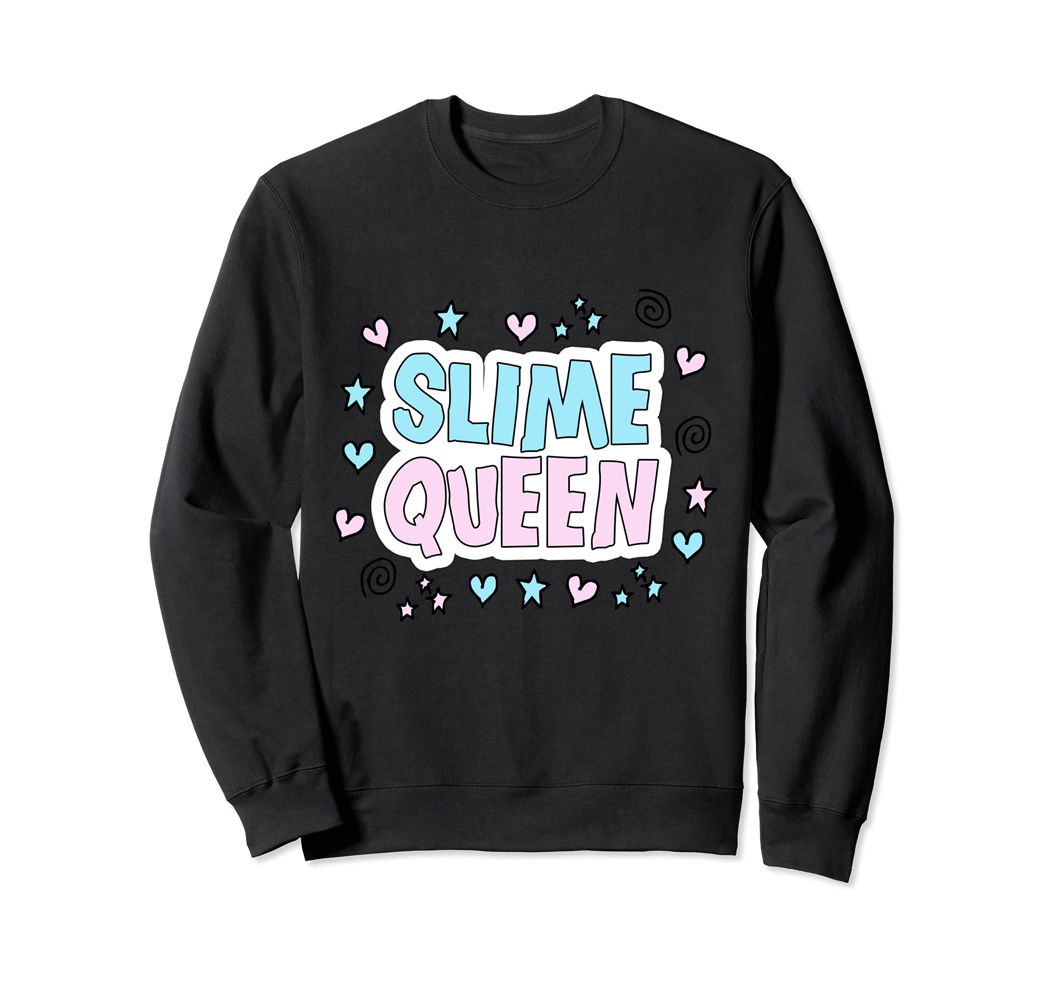 Slime Making Slime Queen slime makers Kids Girls boys Sweatshirt