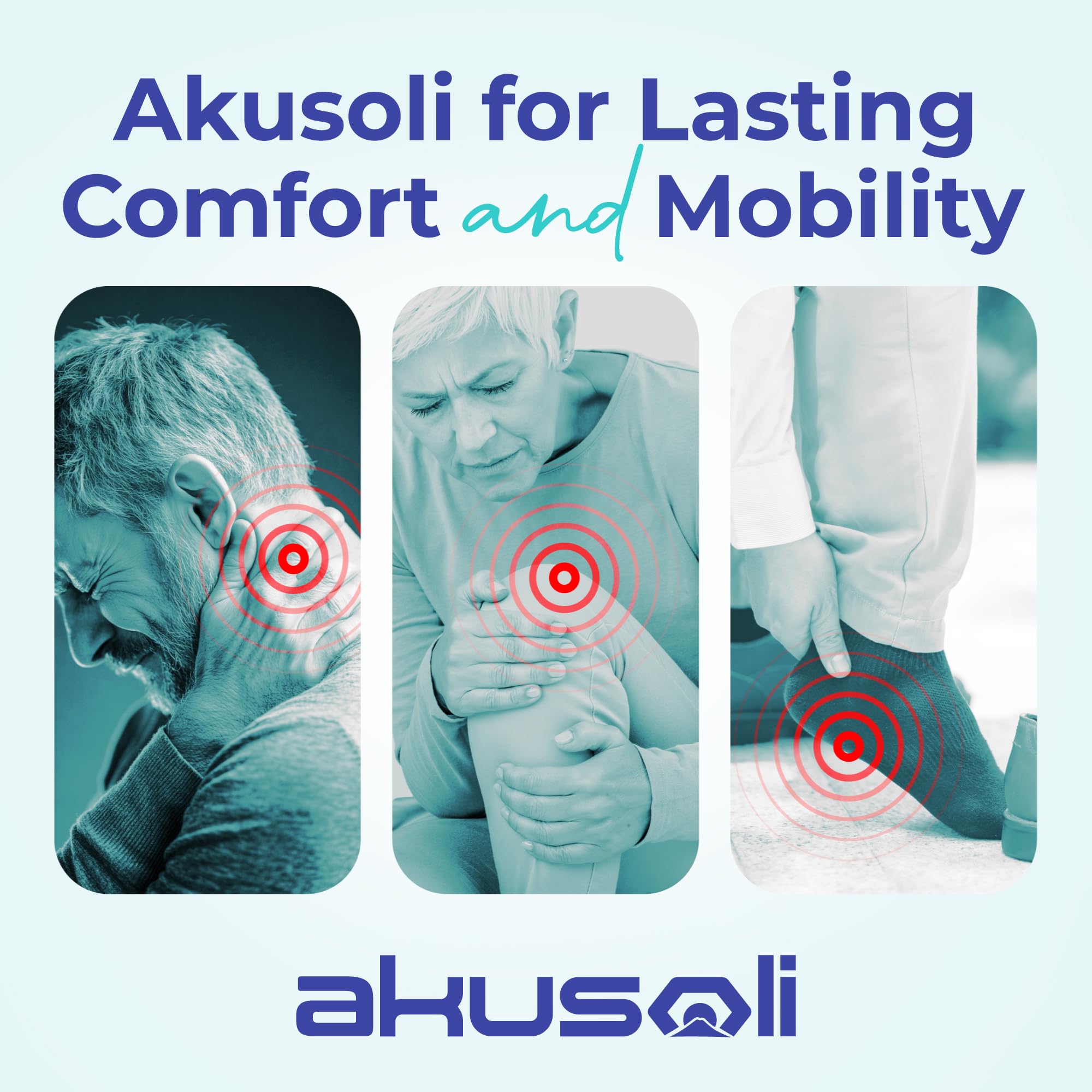 Akusoli Insoles Men & Women, Insoles for Flat Feet & Men Work Boots, Arch Support Inserts for Women Standing All Day, High Arch Support & Flat Foot Inserts L/XL US Womans 10-12 Mens 8-13