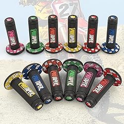 7/8" Motorcross Handle Grips Dirt Bike 22mm 24mm