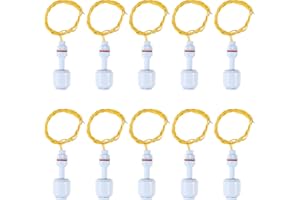 Alinan 10pcs Plastic PP Float Switch M10 5210 Fish Tank Liquid Water Level Sensor Controller for Fish Tank Aquariums