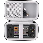 WERJIA Hard Carrying Case for RG35XX H /RG351MP/RG350M/ RG350P Handheld Retro Game Storage Suitcase (black)