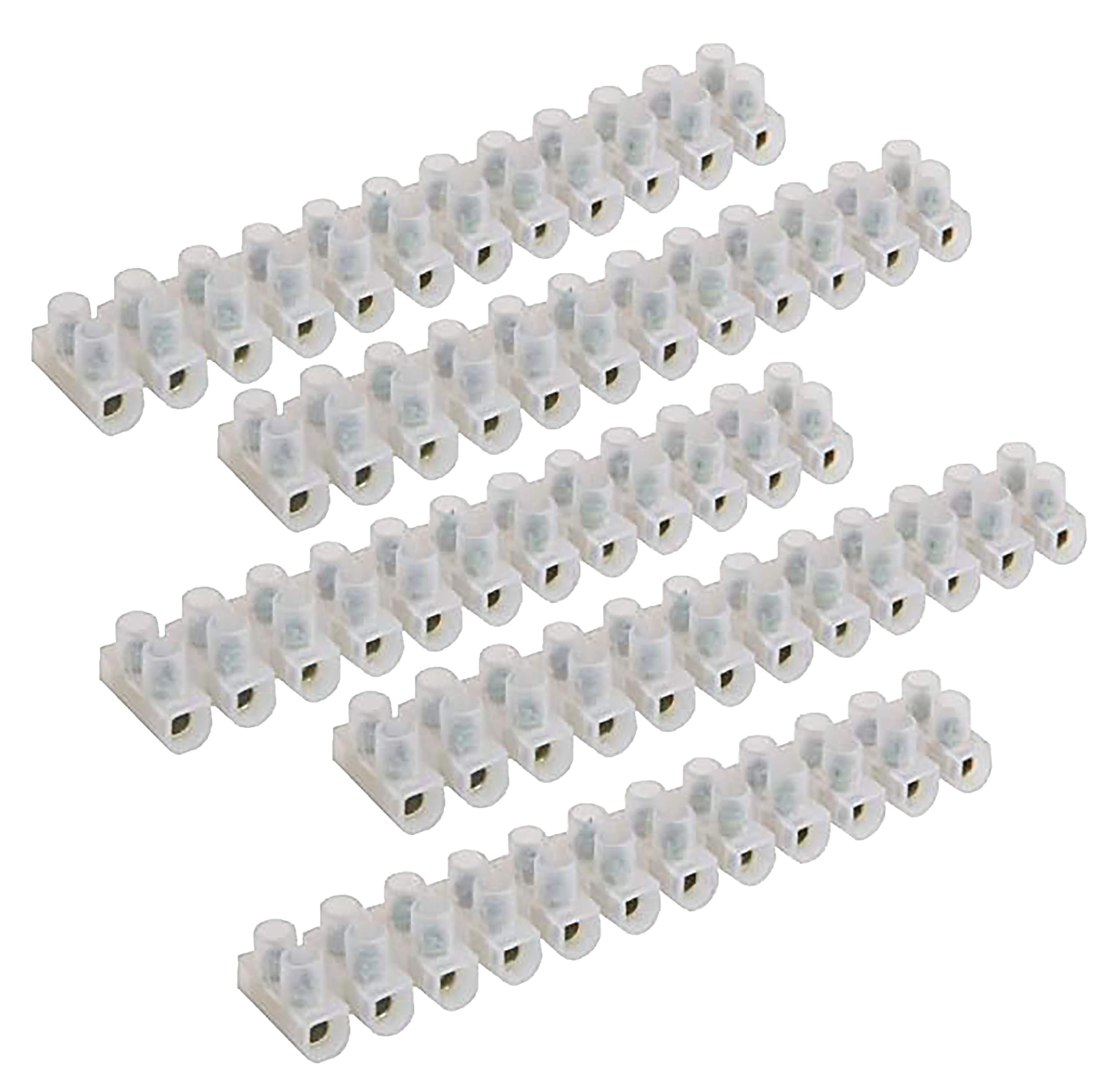 Sucre Auxiliary ® 24 A 450 VAC 12 Way Electrical Connectors Wire Block Terminal Cable Copper (5)