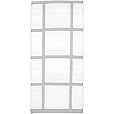 All-Clad Checked Kitchen Towel: Highly Absorbent, Super Soft Long Lasting - 100% Cotton, 17"x30" Tea Towel for Cleaning & Drying Dishes, Pans, Glassware, or Countertops, (1-Pack), Titanium Gray