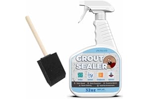 OAIEGSD Professional Grout Sealer, Grout Sealer Spray, Grout Penetrating Shower Sealer, Non Toxic - Quick-Drying, Grout Stain Sealant Protector for Shower, Tile, Floors, Countertops & Marble