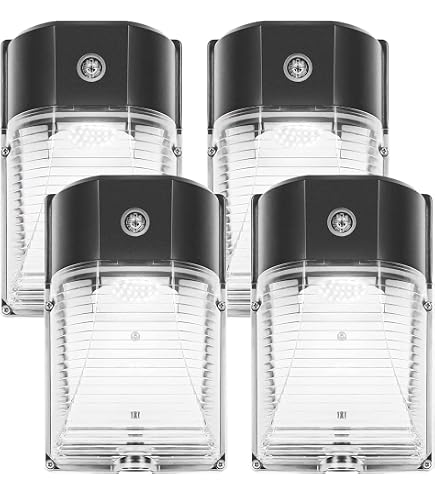 Tomourd 120W LED Wall Pack Lights, Extremely Bright Commercial Outdoor