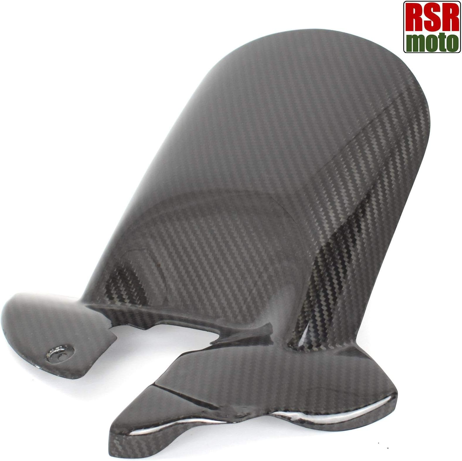 RSR Moto Carbon Fibre Rear Hugger Fender Mudguard Compatible With Buell Lightning XB12SS XB12STT XB12X XB12XT (Gloss Twill Weave)