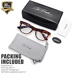 The Fresh Blue Light Blocking Glasses Square Horn