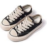 Men’s Platform Suede Canvas Skate Sneakers Low Top Retro Board Shoes Unisex