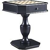 Acme Galini 2-Drawer Wooden Game Table in Black