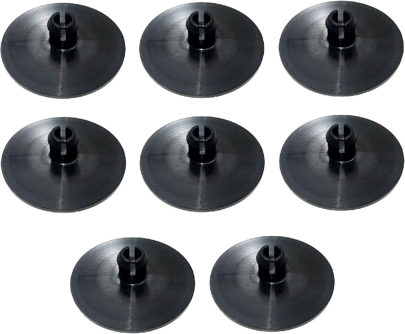 8 PCs 2 Inch 2" Leaf Spring End Tip Wear Pad Anti Squeak