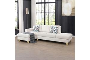 FUOROLA Lunacy Sectional Sofa Set for Living Room, Apartment, Guest Room, playroom and Office