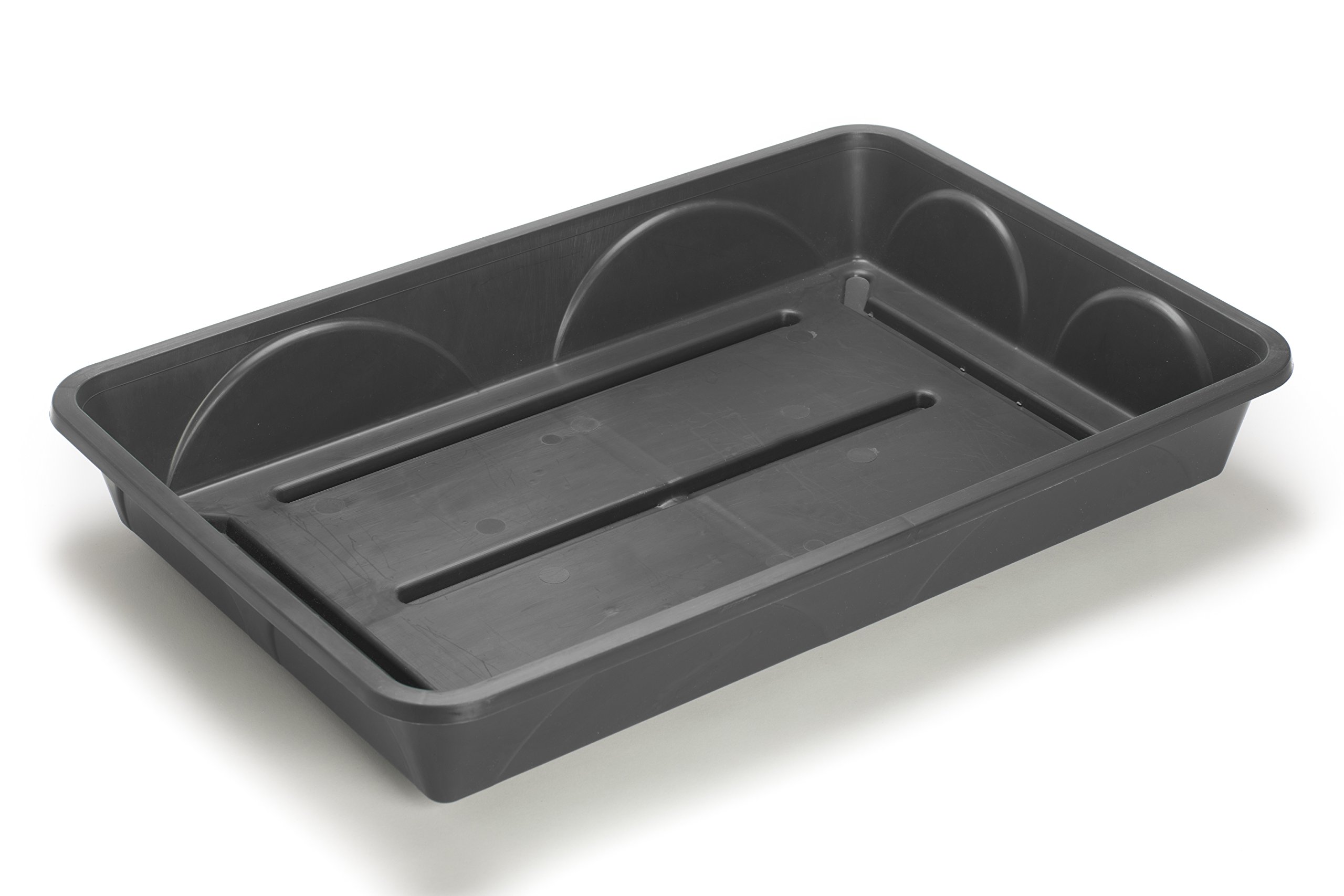 EarlyGrow MPL50040/S Heavy Duty Large Seed or Gravel Tray 58 x 38 x 9.5 Centimetres - Black