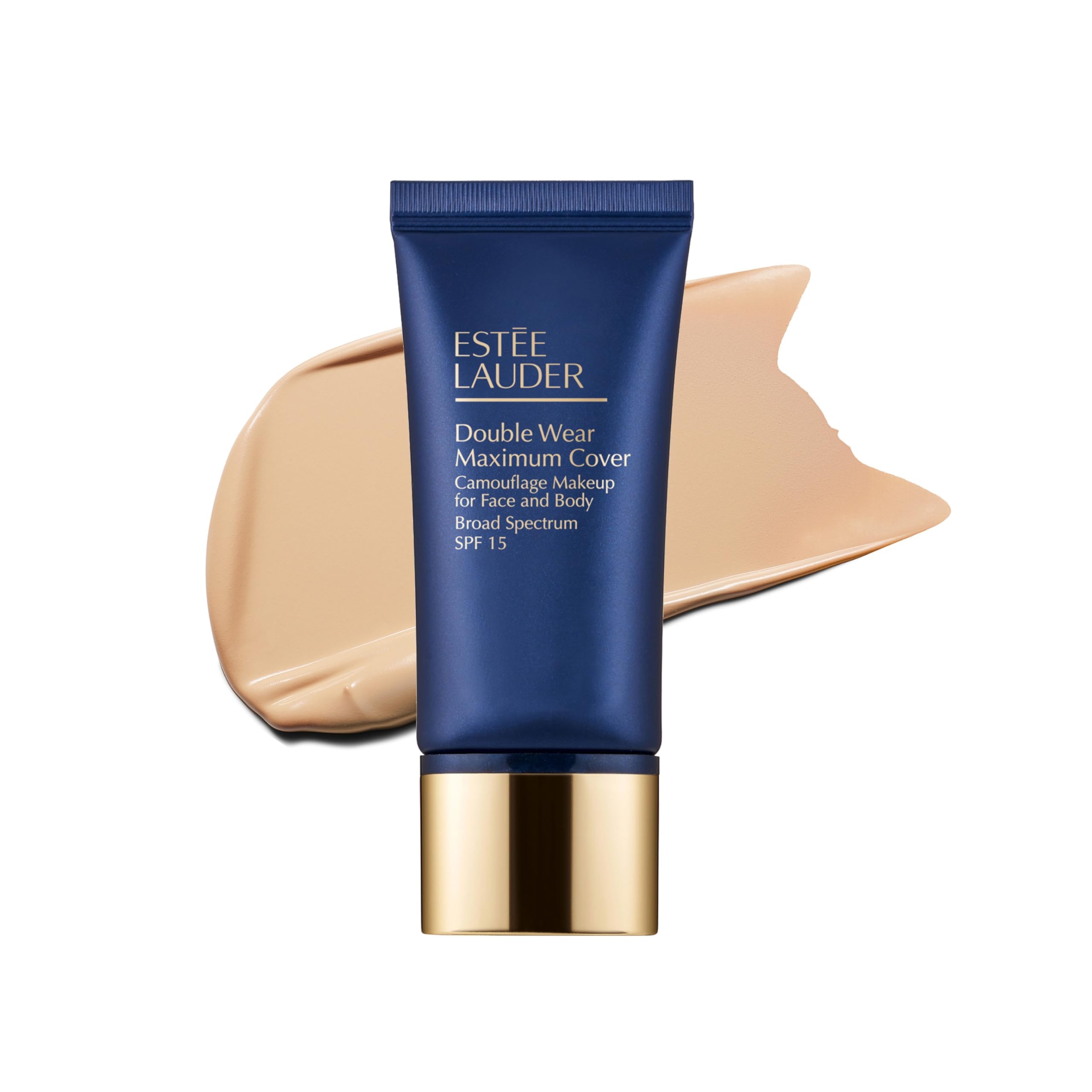 Estée Lauder Double Wear 24-Hour Maximum Cover Camouflage Foundation for Face and Body SPF 15 | Full Coverage | Covers Scars & Tattoos, 30 ml