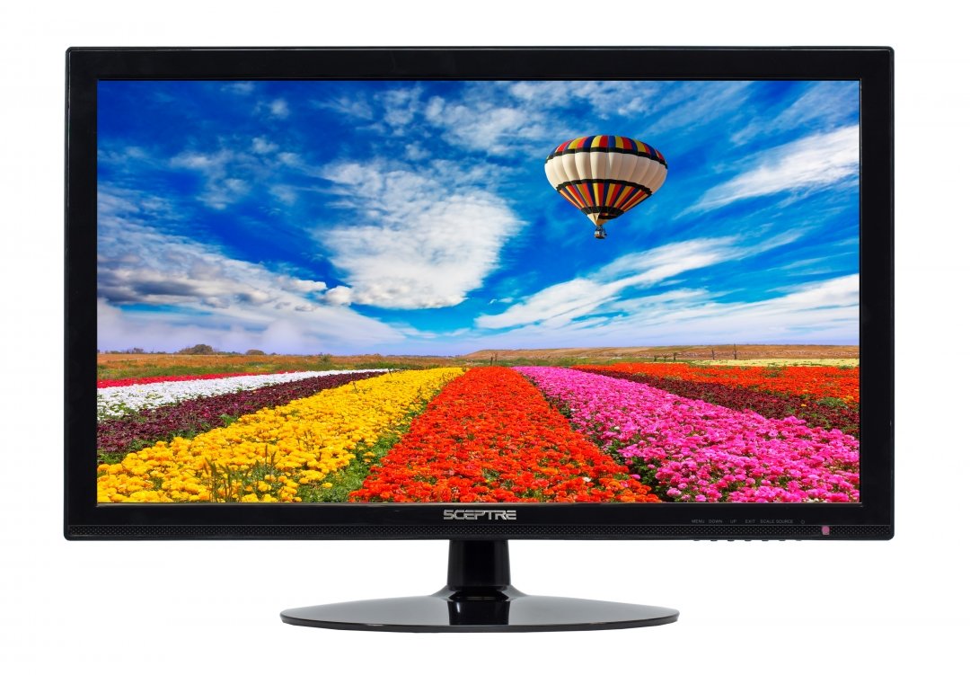 Sceptre 8A Series 24-Inch Screen LED-lit Monitor, True Black (E248W-19208A) | Quality Business 